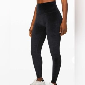 Lululemon Wunder velvet leggings